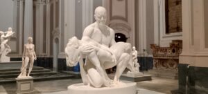 Pieta, rzeźba marmurowa Jago Jacopo Cardillo współczesny Michał Anioł